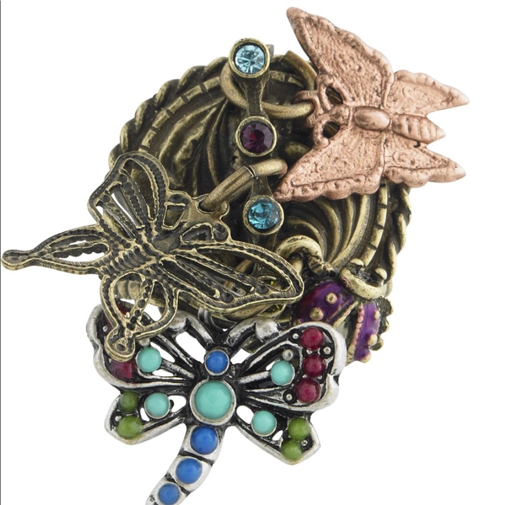 Dragonfly/Butterfly Charm Ring, boutique